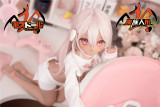 MOZU DOLL 魔族人形フィギュア 65cm 小黑（Kuro）ちゃん 6KG ソフトビニール製頭部 シリコン製ボディ宣材写真と同じ 着せ替え人形 ミニラブドール