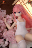 Mozu Doll モズドール 予約商品 Aカップ 神子 ソフトビニール製頭部 TPE製ボディ 肌色＆眼球色＆メイク＆ウィッグ＆衣装は宣材写真と同じ 6kg