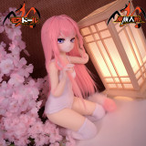 Mozu Doll モズドール 予約商品 Aカップ 神子 ソフトビニール製頭部 TPE製ボディ 肌色＆眼球色＆メイク＆ウィッグ＆衣装は宣材写真と同じ 6kg