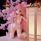 Mozu Doll モズドール 予約商品 Aカップ 神子 ソフトビニール製頭部 TPE製ボディ 肌色＆眼球色＆メイク＆ウィッグ＆衣装は宣材写真と同じ 6kg