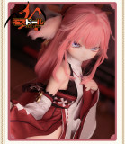 Mozu Doll モズドール 予約商品 Aカップ 神子 ソフトビニール製頭部 TPE製ボディ 肌色＆眼球色＆メイク＆ウィッグ＆衣装は宣材写真と同じ 6kg