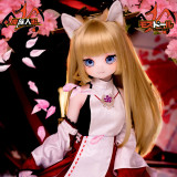 MOZU DOLL 85㎝ヘッド用ウィッグ 狐（kitune）ちゃん