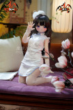 MOZU DOLL 等身大フィギュア 85cmバスト ようようちゃん ソフトビニール製頭部 TPE製ボディ ラブドール 宣伝画像と同じ制服も付属