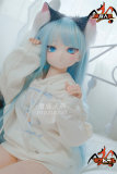 MOZU 薄荷ちゃんフィギュア 115cm巨乳 15kg 予約商品 画像通りの仕様 ビニールヘッド+tpeボディアヘ顔 私服 アニメドール フルセット 1/2 可動フィギュア  着せ替え人形　スケール 柔らかいボディ ラブドール 版選択可