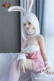 MOZU Doll 魔族人形フィギュア 145cm Dカップ 邦尼ちゃん 体重25kg 肌色＆眼球色＆メイク＆ウィッグ＆衣装は宣材写真と同じ TPE製ラブドール