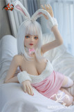 MOZU Doll 魔族人形フィギュア 145cm Dカップ 邦尼ちゃん 体重25kg 肌色＆眼球色＆メイク＆ウィッグ＆衣装は宣材写真と同じ TPE製ラブドール