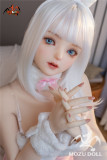 MOZU Doll 魔族人形フィギュア 145cm Dカップ 邦尼ちゃん 体重25kg 肌色＆眼球色＆メイク＆ウィッグ＆衣装は宣材写真と同じ TPE製ラブドール