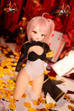 MOZU DOLL 魔族人形フィギュア 65cm 琥珀ちゃん 6KG ソフトビニール製頭部 シリコン製ボディ宣材写真と同じ 着せ替え人形 ミニラブドール