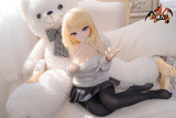 MOZU DOLL 亚美ちゃん 85cm小胸 6kg ソフトビニール製頭部 TPE製/シリコンボディ選択可能 ドール 宣伝画像と同じ制服も付属