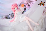 MOZU DOLL 桃香ちゃん 85cm小胸 6kg ソフトビニール製頭部 TPE製/シリコンボディ選択可能 ドール 宣伝画像と同じ制服も付属