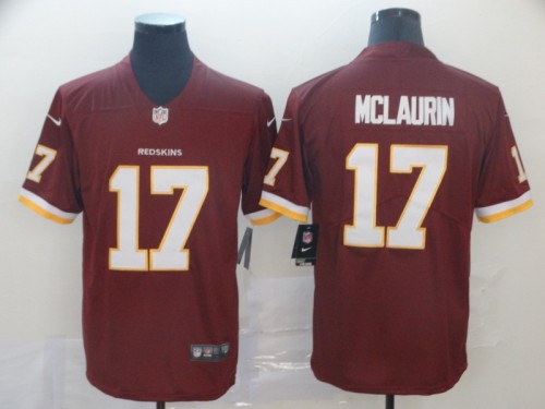 Washington Redskins 17 Terry McLaurin Football Jersey Legend Red