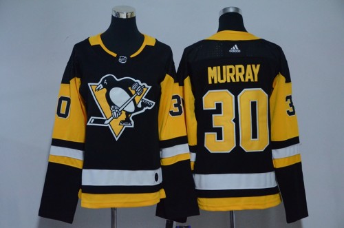 Youth Adidas Classic Pittsburgh Penguins 30 Matt Murray Ice Hockey Jersey Black