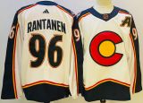 Adidas Colorado Avalanche 96 Mikko Rantanen Ice Hockey Jersey White