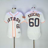 Houston Astros 60 Dallas Keuchell FlexBase Baseball Jersey White