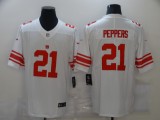 New York Giants 21 Jabrill Peppers Football Jersey Limited White