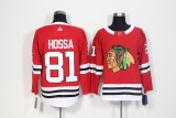 Adidas Classic Chicago Blackhawks 81 Marian Hossa Ice Hockey Jersey Red