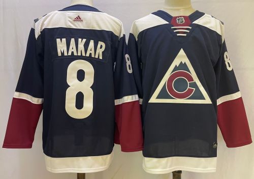 Adidas Colorado Avalanche 8 Cale Makar Ice Hockey Jersey Black