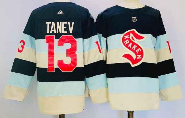 Adidas Seattle Kraken 13 Brandon Tanev Ice Hockey Jersey