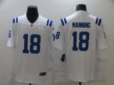 Indianapolis Colts 18 Peyton Manning Football Jersey Legend White