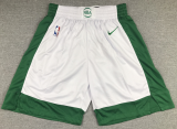 Nike White Boston Celtics shorts