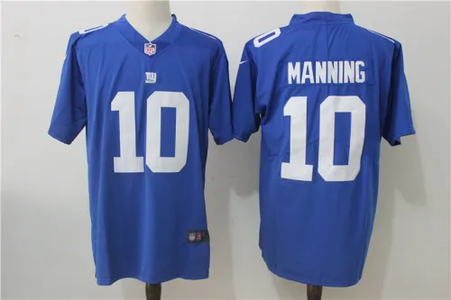 New York Giants 10 Eli Manning Football Jersey Legend Blue