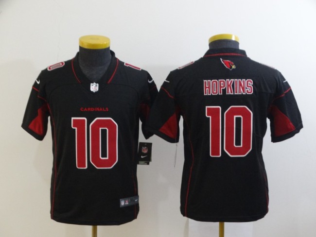 Youth Arizona Cardinals 10 DeAndre Hopkins Football Jersey Legend Black