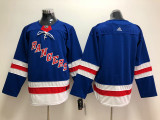 Adidas Classic New York Rangers Blank Ice Hockey Jersey Blue