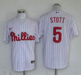 Nike Philadelphia Phillie 5 Bryson Stott Baseball Jersey White