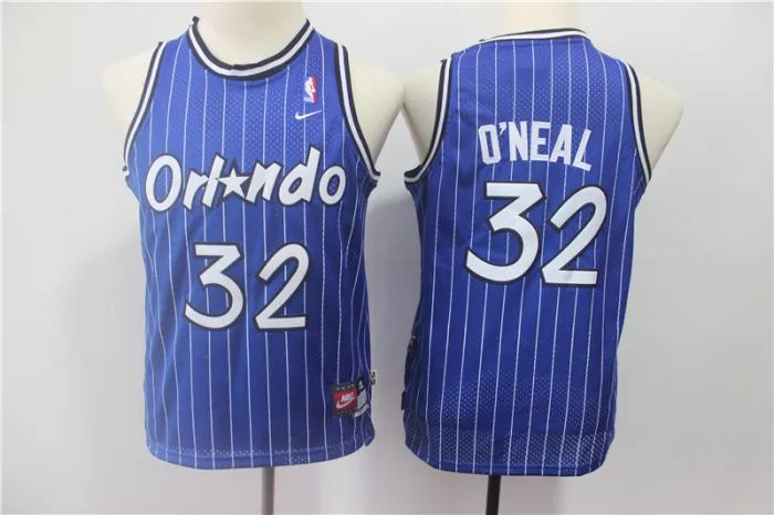 Youth Orlando Magic 32 Orlando Magic Basketball Jersey Blue retro Edition