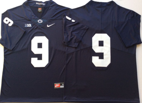 Penn State Nittany Lions 9 Trace McSorley Limited Football Jersey Navy blue