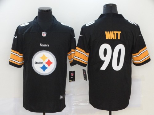 Pittsburgh Steelers 90 T.J. Watt Football Jersey Legend Red Team logo fashion