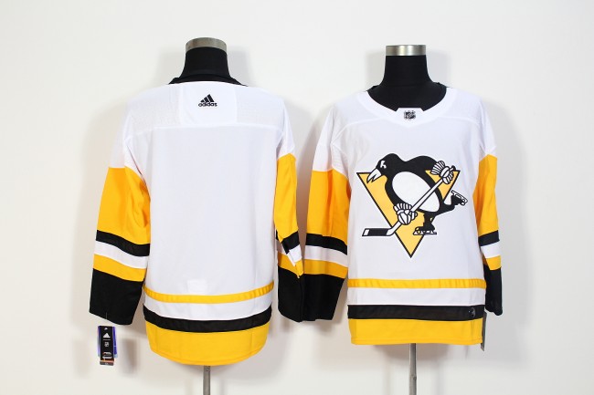 Adidas Classic Pittsburgh Penguins blank Ice Hockey Jersey White