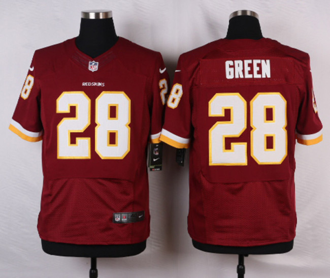 Washington Redskins 28 Darrell Green elite Football Jersey Red