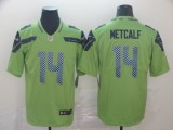 Seattle Seahawks 14 DK Metcalf Football Jersey Legend Green