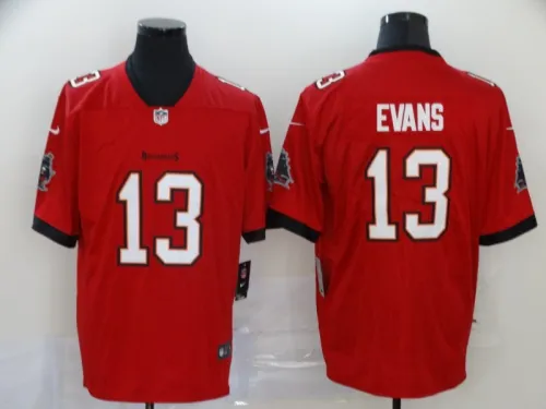 Tampa Bay Buccaneers 13 Mike Evans Football Jersey Legend Red