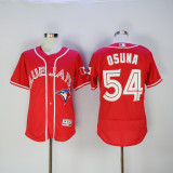 Toronto Blue Jays 54 Roberto Osuna Flexbase Baseball Jersey Red