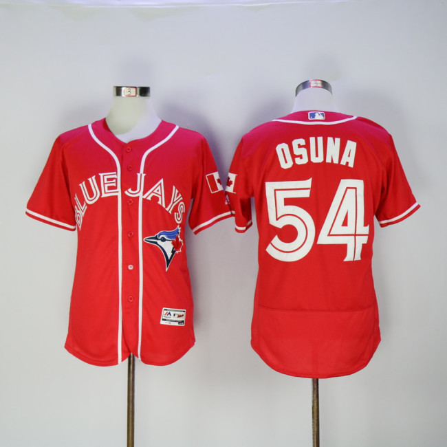 Toronto Blue Jays 54 Roberto Osuna Flexbase Baseball Jersey Red
