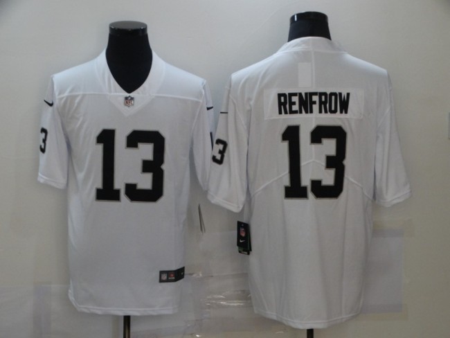 Oakland Raiders 13 Hunter Renfrow Football Jersey Legendary White