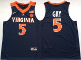 NCAA Virginia 5 GUY Navy Blue University Edition