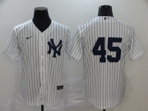 Nike New York Yankees 45 Gerrit Cole Baseball Jersey White Fan