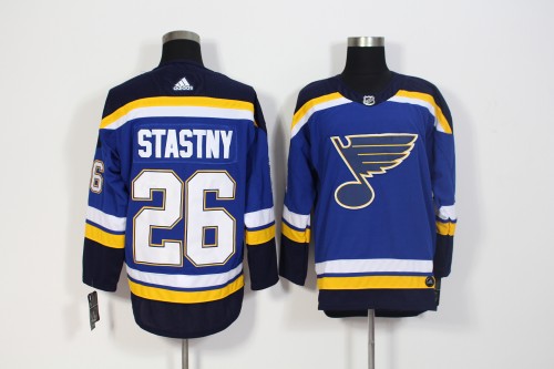 Adidas Classic St. Louis Blues 26 Paul Stastny Ice Hockey Jersey Blue