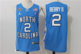 North Carolina 2 Joel Berry II Ncaa Basketball Jersey Blue