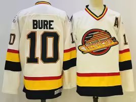 Vancouver Canucks 10 Pavel Bure Ice Hockey Jersey White