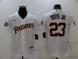 Nike San Diego Padres 23 Fernando Tatis Jr. Baseball Jersey White