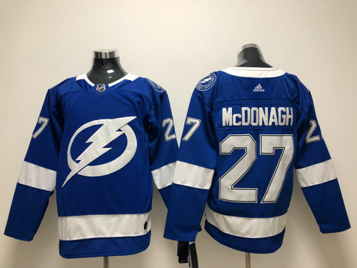 Adidas Classic Tampa Bay Lightning 27 Ryan McDonagh Ice Hockey Jersey Blue