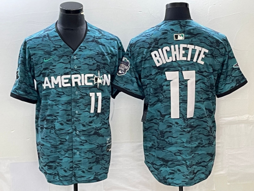 All star Nike Toronto Blue Jays  11 Bo Bichette  Baseball Jersey