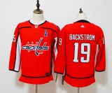 Youth Adidas Classic Washington Capitals  19 Nicklas Backstrom Ice Hockey Jersey Red