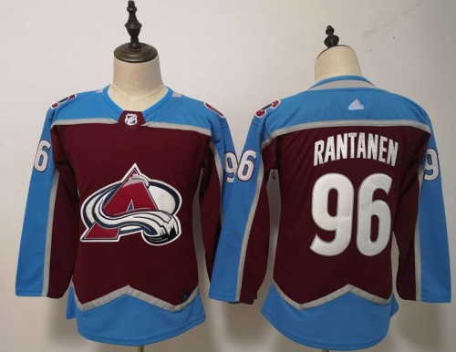 Youth Adidas Classic Colorado Avalanche 96 Mikko Rantanen Ice Hockey Jersey Red
