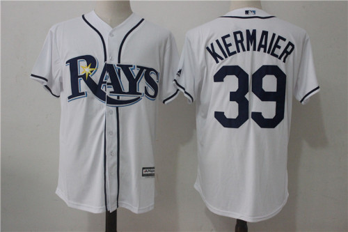 Tampa Bay Rays 39 Kevin Kiermaier Baseball Jersey White Fans