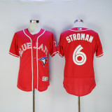 Toronto Blue Jays 6 Marcus Stroman Flexbase Baseball Jersey Red